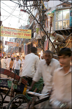 Police post in Chandni Chowk